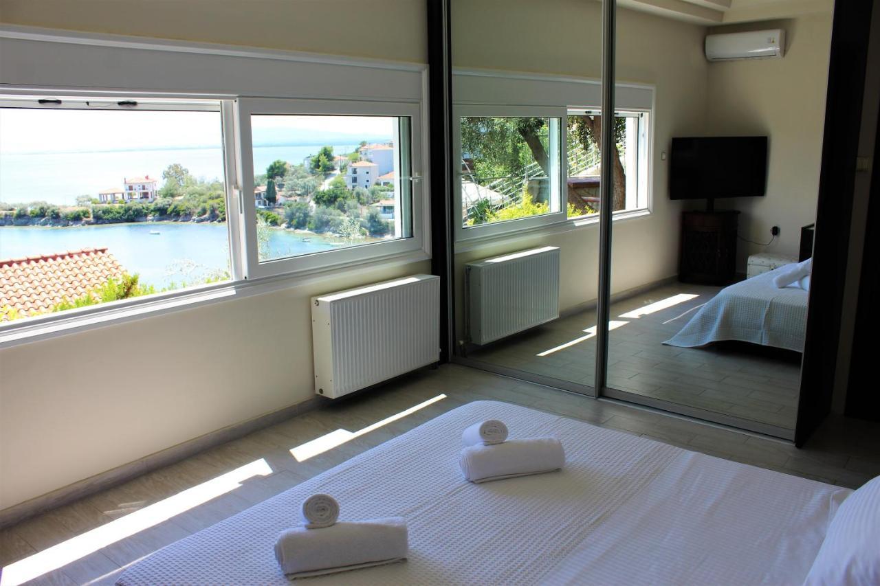 Villa Sea View Волос Екстер'єр фото