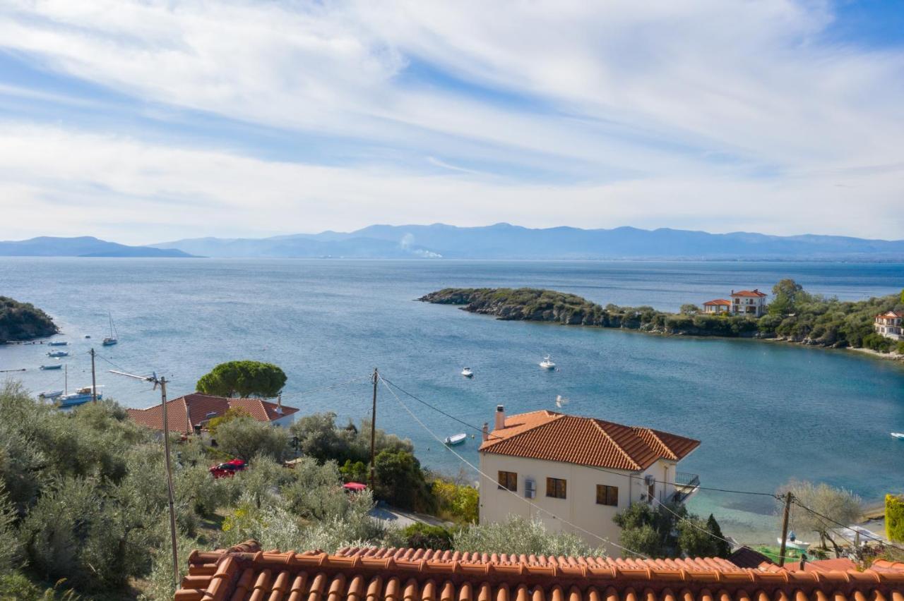 Villa Sea View Волос Екстер'єр фото