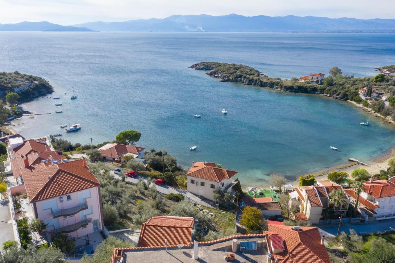 Villa Sea View Волос Екстер'єр фото